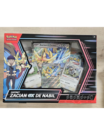 Coffret Pokémon Zacian-ex de Nabil