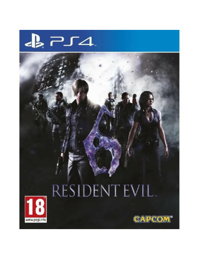Jeu Ps4 Resident Evil 6