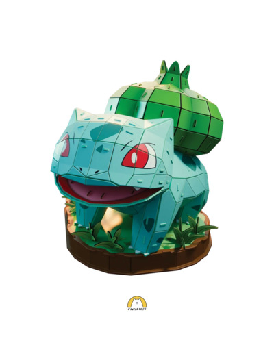 4D Build Pokémon - Bulbizarre