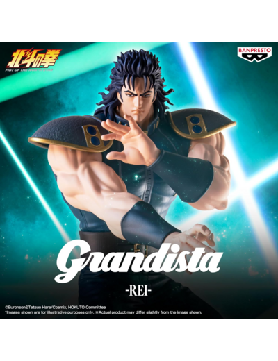 [FIGURINE] HOKUTO NO KEN FIST OF THE NORTH STAR - GRANDISTA - REI