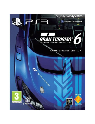 Jeu Ps3 Gran Turismo 6 (Edition Anniversaire)