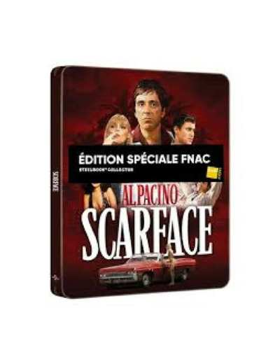 Blu-ray Scarface (1983) Édition Collector Limitée Spéciale Fnac Steelbook 4K Ultra HD