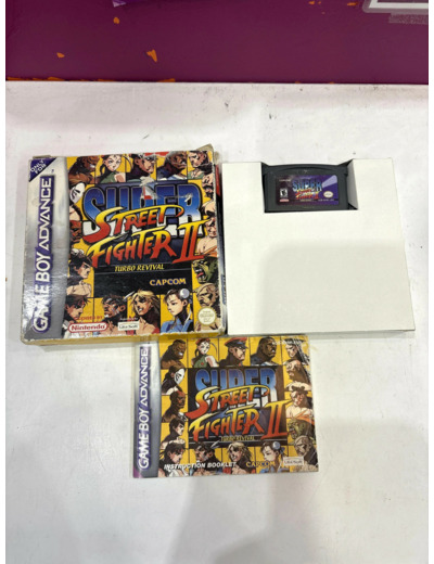 JEU GAMEBOY ADVANCE GBA SUPER STREET FIGHTER 2 Turbo REVIVAL
