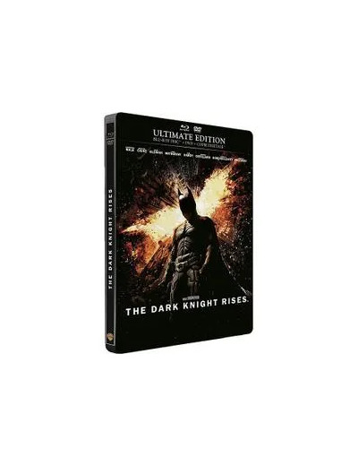 Blu-Ray Batman - The Dark Knight Rises - Ultimate Edition boîtier SteelBook - Combo + DVD + Copie Digitale