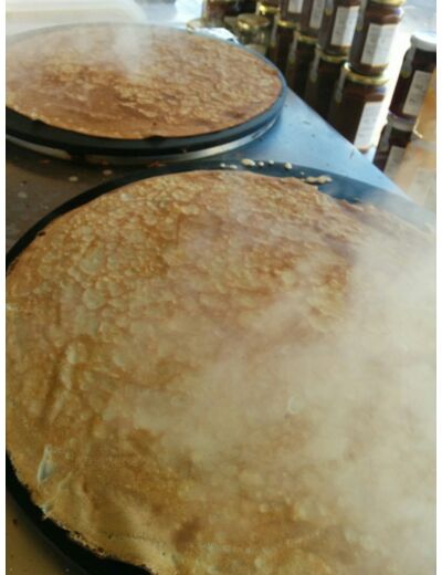 Lot de 12 crêpes froment sans lactose (lait d'avoine)