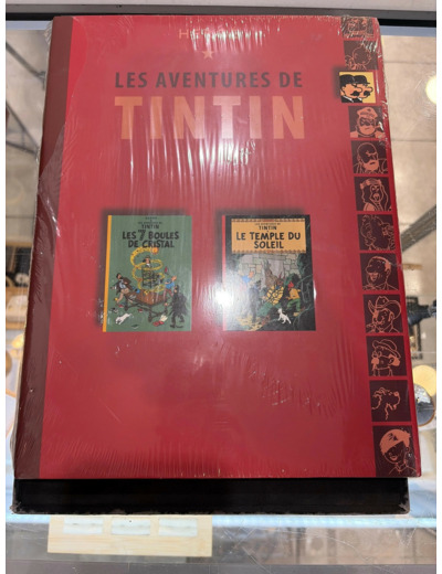 Livre Double Album Tintin Edition France Loisirs