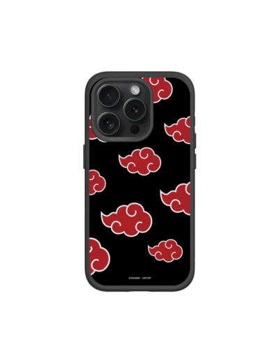 Naruto Shippuden [Logo - Akatsuki] - Coque RHINOSHIELD SolidSuit personnalisée pour iPhone 15