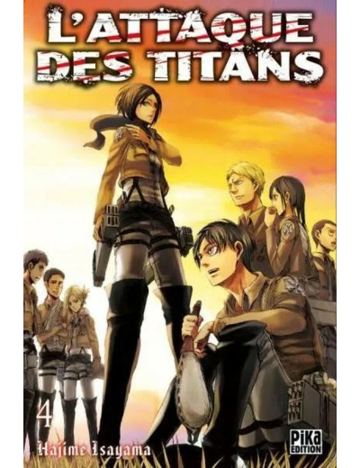 Livre L'attaque des Titans Tome 4