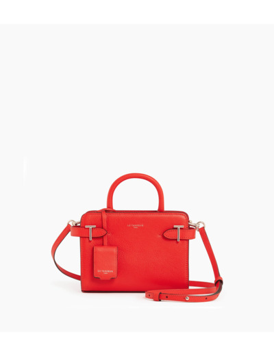 Mini sac à main Emilie en cuir grainé