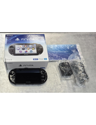 Console Sony SONY PS Vita PCH-2000 Slim Black Wi-Fi LCD