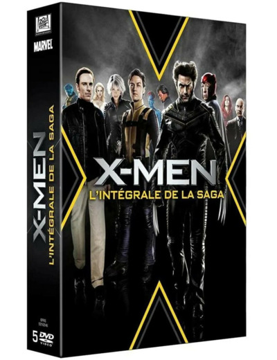 Dvd X - men, l'Intégrale - Coffret 5 DVD (inclus X - Men : Le commencement)