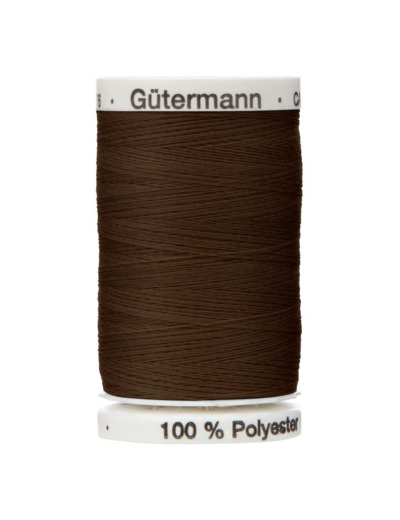 Gütermann - Fil à Coudre Pour Tout Coudre Coloris Marron Foncé (200 m)