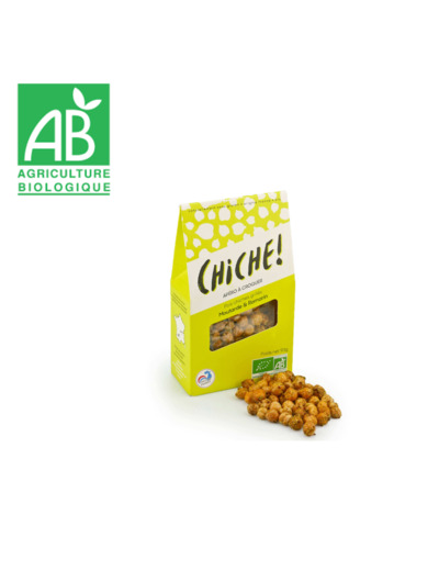 Pois Chiches grillés Moutarde et Romarin - 100g