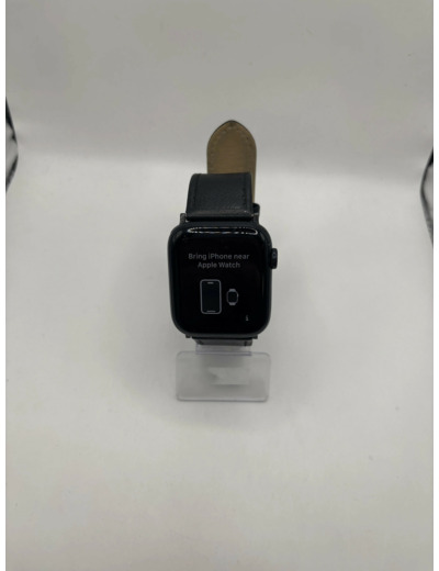 Apple Watch SE (GPS) - 2e génération - 44 mm - aluminium minuit - montre intelligente avec bracelet sport - fluoroélastomère - minuit - taille du bracelet : Normal - 32 Go - Wi - Fi, Bluetooth - ..
