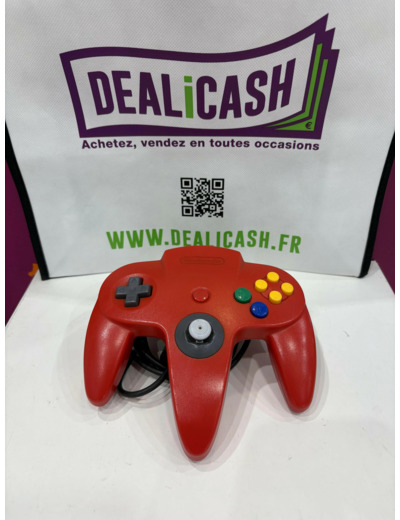 Manette Filaire Nintendo N64 Grise