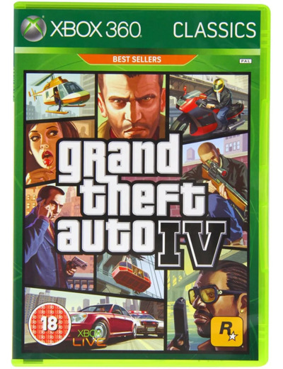 Jeu XBox 360 Grand Theft Auto Iv Classics