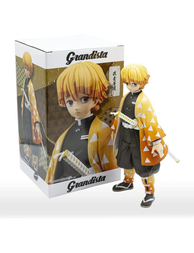 Banpresto Demon Slayer - Zenitsu Agatsuma - Figurine Grandista 24cm