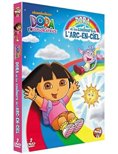 Dvd Dora l'exploratrice - Dora et les couleurs de l'arc - en - ciel