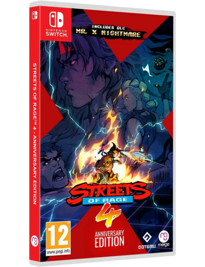 Jeu Nintendo Switch Streets of Rage 4 Anniversary Edition