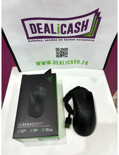 Souris Gaming filaire Razer DeathAdder V3 Noir