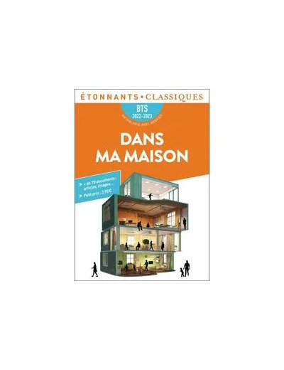 Livre DANS MA MAISON - PROGRAMME BTS 2022 - 2023