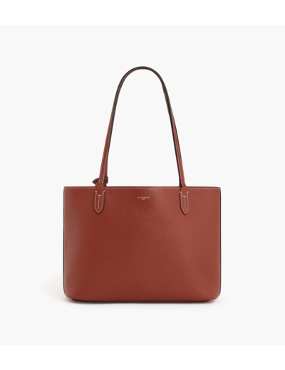 Petit sac cabas Louise en cuir grainé