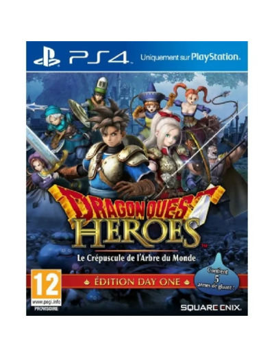Jeu Ps4 Dragon Quest Heroes le Crepuscule de L'arbre Du Monde