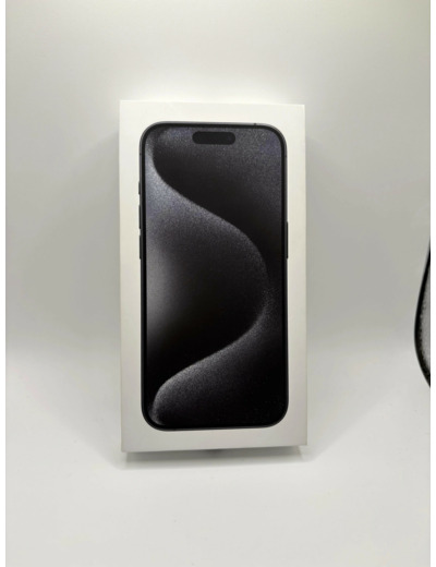 Apple iPhone 15 Pro 128 Go Titane noir