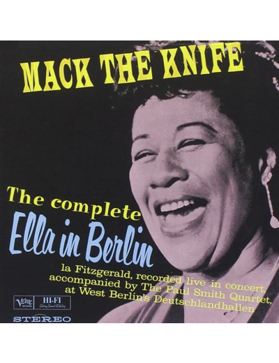 Cd Ella Fitzgerald - The Complete Ella In Berlin: Mack The Knife (1993)