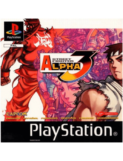 Jeu Ps1 Street Fighter Alpha 3