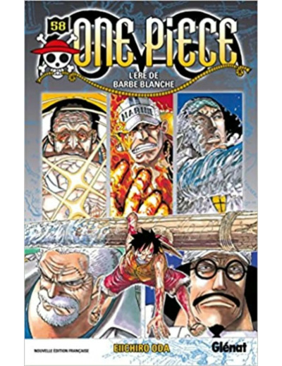 Livre One Piece - Édition originale - Tome 58: L'ère de Barbe blanche