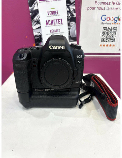 Appareil photo Reflex Canon EOS 5D Mark II Boîtier nu Reflex - 21.1 MP - Cadre plein - 1080p - corps uniquement