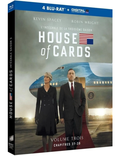 Blu-Ray House of Cards - Saison 3