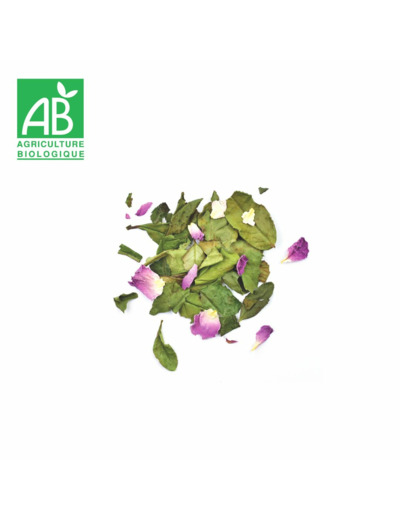 Thé Blanc à la rose - 100g