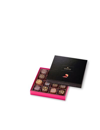 Coffret Initiation 16 chocolats noirs et lait 160g net - Collection Initiation Chocolat