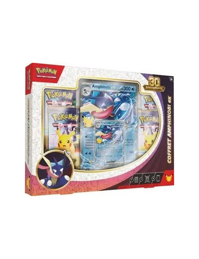 Coffret Pokémon Amphinobi ex 30eme anniversaire - FR