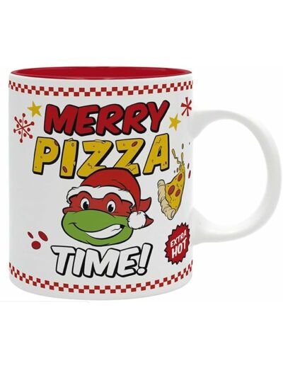 TORTUES NINJA Mug MERRY PIZZA TIME! 320ml