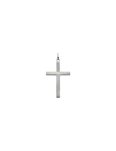 Croix Arthus Bertrand Ruban en or blanc