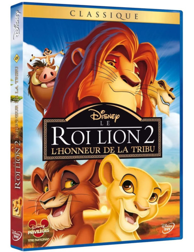 Dvd Le Roi Lion 2 - L'honneur de la tribu