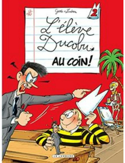 Livre L'éleve Ducobu Au Coin !