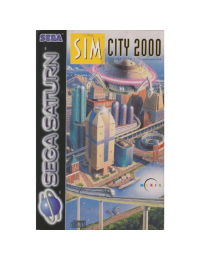 Jeu Sega Saturn Sim City 2002