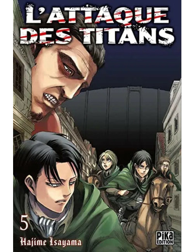 Livre L'attaque des Titans Tome 5