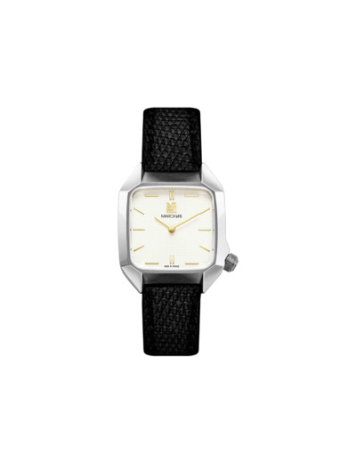 Montre MARCH LA.B AM2 XS Mécanique - Shelter - Lézard Noir