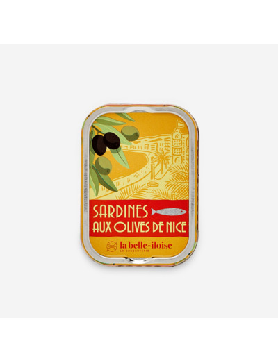 Sardines aux olives de Nice 115g