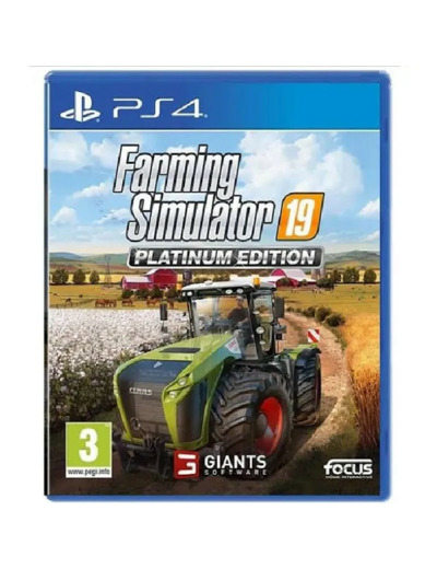 Jeu Ps4 Farming Simulator 19 Platinium Edition