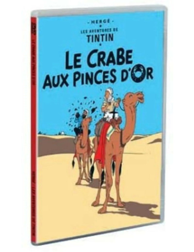 Dvd Les Aventures de Tintin - Le crabe aux pinces d'or