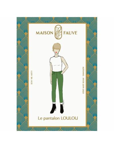 Maison Fauve – Patron pantalon "Loulou" du 34 au 46