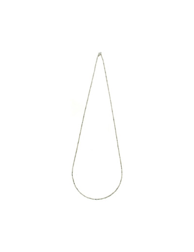 Collier Chimento Accenti en or gris, 42cm