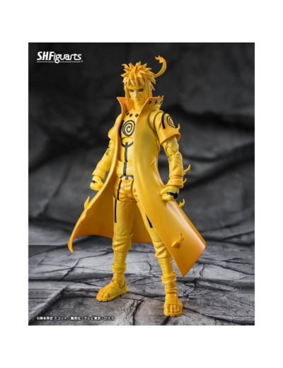 [FIGURINE] NARUTO SHIPPUDEN - SH FIGUARTS - MINATO NAMIKAZE KURAMA Link Bond of Light That Shatters Darkness (MARS 2027)