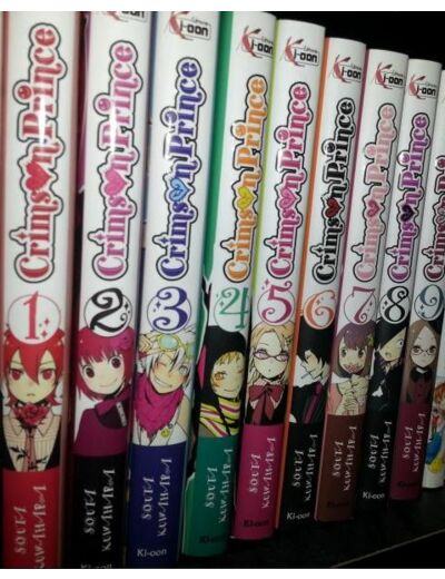 Collection Manga Crimson Prince - Tome 1 à 11 ( occasion )